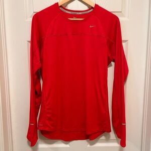 Nike Women's One Classic Dri-FIT Long Sleeve Shirt, size XL.